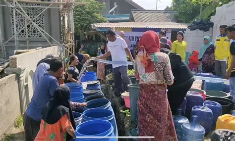 Kekeringan Karena El Nino Lebih Warga Serang Kesulitan Air Bersih