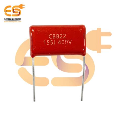 V Cbb Metallized Polypropylene Film Capacitor Pack Of Pcs