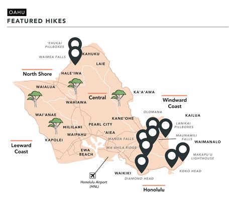 8 Oahu Maps With Points Of Interest