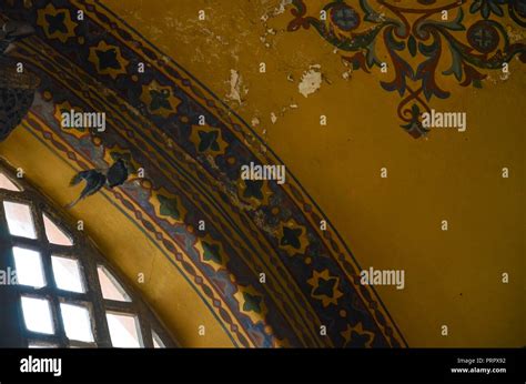 Interior Of The Hagia Sophia Ayasofya It Is The Former Greek