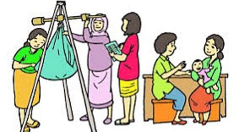 Gambar Karikatur Posyandu Koleksi Gambar