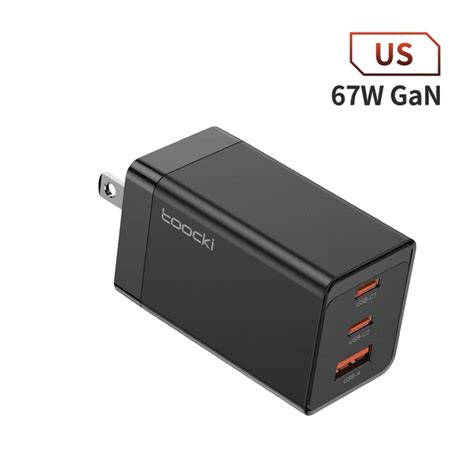 Toocki 100W GaN ładowarka USB C PD 3 0 szybka ła Sklep Opinie Cena