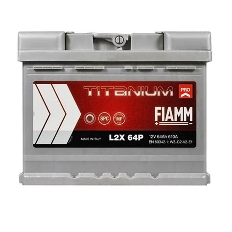 Fiamm Titanium Pro L Ah A L Id