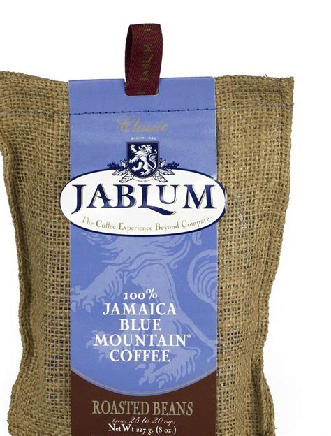 Jablum Jamaica Blue Mountain Coffee Roasted Beans Oz Etsy