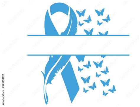 Cancer Ribbon Your Text Name Svg Blue Ribbon Svg Red Ribbon Svg Pink