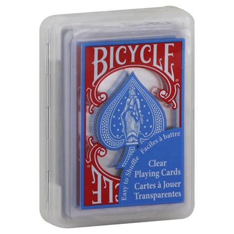 Bicycle Playing Cards Clear 1 Deck