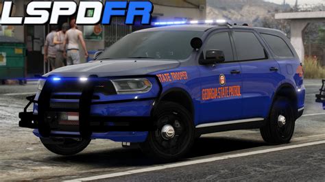 Gta 5 Lspdfr Georgia State Patrol Dodge Durango Lspdfr Youtube