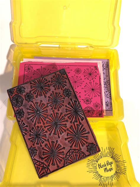 Faerie * Dust * Dreams: Rubber Stamp Storage Idea