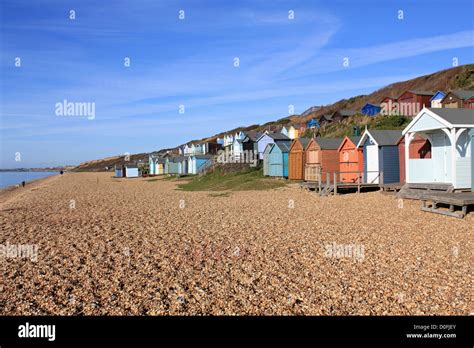 Beach Huts At Milford On Sea Hampshire England Uk Stock Photo Alamy