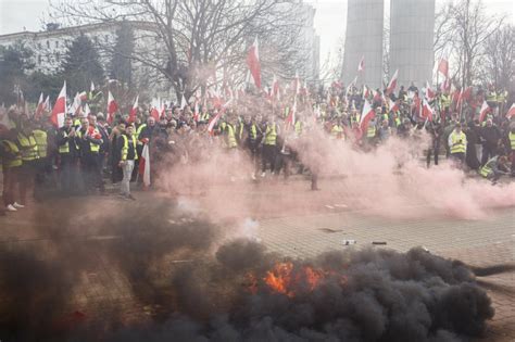 Protest Rolnik W Marca W Warszawie Mapa Utrudnie W Stolicy Kraju