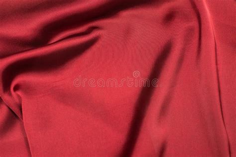 La Seda Roja O La Textura Satinada De Tela De Lujo Pueden Utilizarse