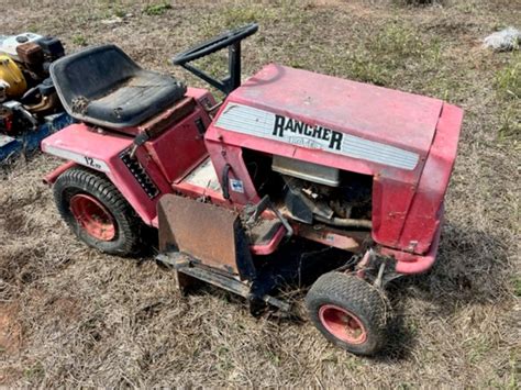 Lot 104 Ride On Mower AuctionsPlus