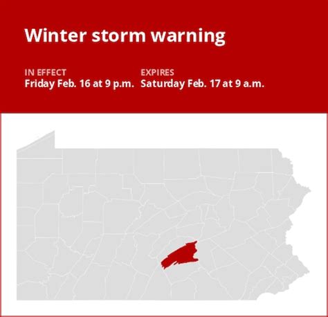 Winter Storm Warning Issued For Perry County Until Saturday Morning