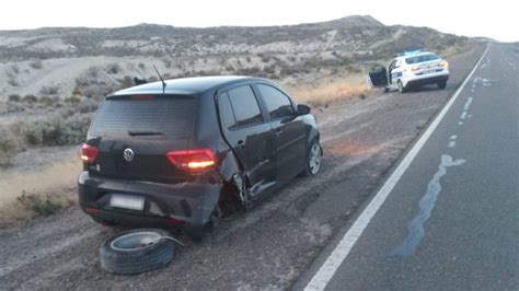 Se quedó dormido en plena ruta y chocó contra el guardarrail