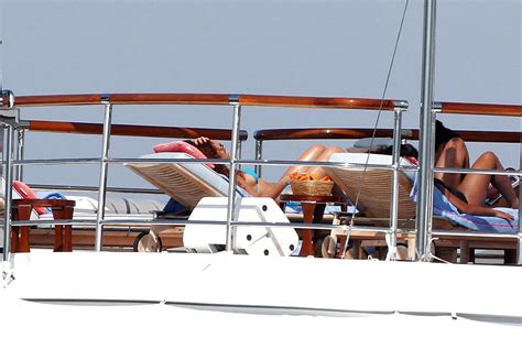 Rihanna In Blue Bikini On Yacht In St Tropez Porn Pictures Xxx Photos Sex Images