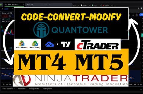 Code Tradingview Pinescript Strategy To Ctrader Ninjatrader Mt Mt