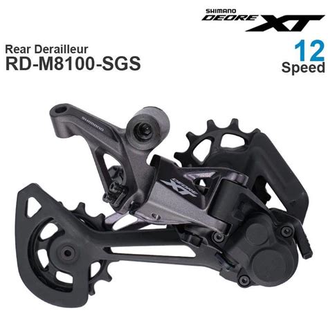 Shimano Xt Rd M8100 Sgs Rear Derailleur For 1x12 Speed Sports Equipment Bicycles And Parts