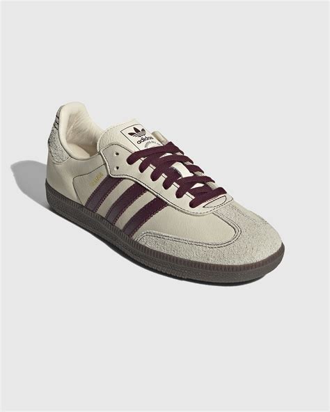 Adidas Samba OG W White Maroon Highsnobiety Shop