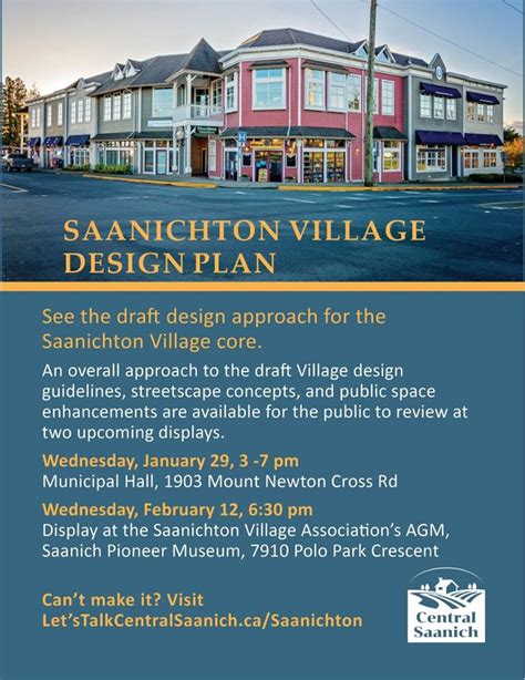 Saanichton Village Design Plan - Saanichton Village Association