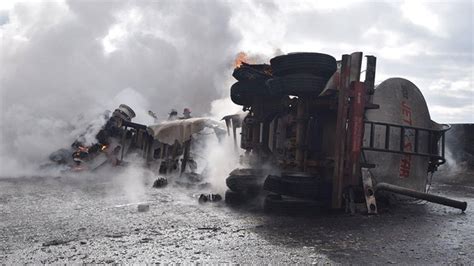 Driver Dies After Jet Fuel Tanker Crash In Indianapolis