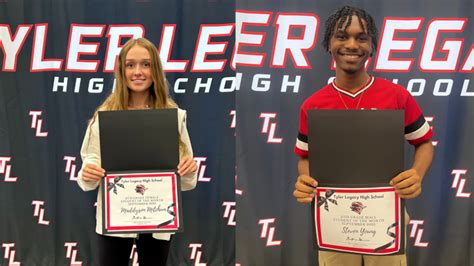 September Students Of The Month Tyler Legacy High School