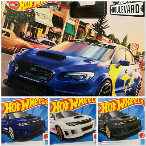 HOT WHEELS SUBARU WRX STI Mainlines And Premium Boulevard Shopee Malaysia