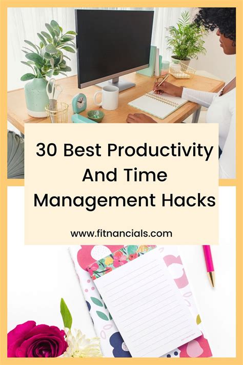 30 Best Productivity And Time Management Hacks For Busy People Time