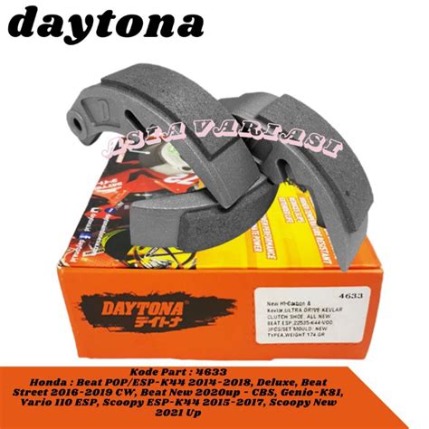 Jual Kampas Ganda Only Daytona Racing Motor Honda Kode Part 4633