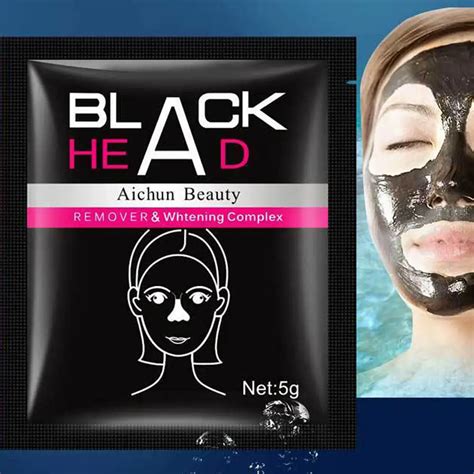 Face Mask Black Mud Deep Cleansing Purifying Remover Peeling Masks Black Deep Cleansing Nose ...