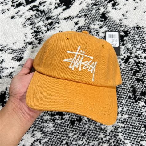 STUSSY BIG LOGO CAP HAT HARD TO FIND IN THE MARKET... - Depop