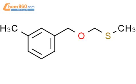 100944 85 2 Benzene 1 methyl 3 methylthio methoxy methyl 化学式结构式