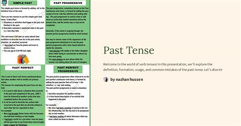 Past Tense