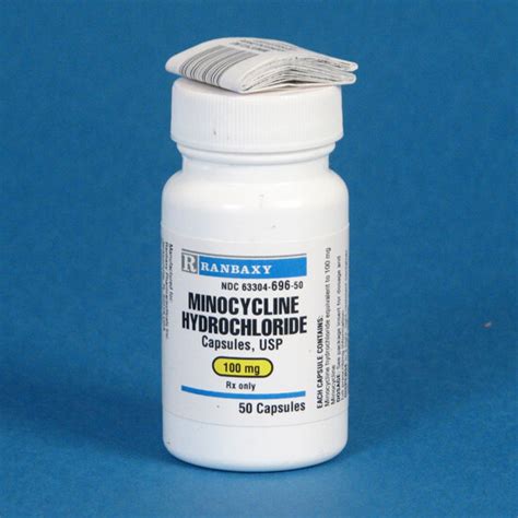 Buy Minocycline Minocin 100mg Antibacterial Drugs