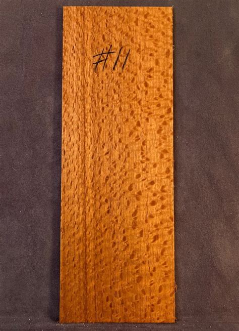 Australian Lacewood Northern Silky Oak Headstock Veneer 11