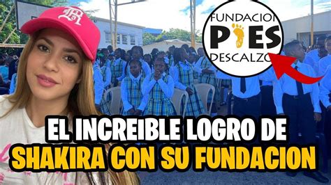 SHAKIRA reaparece y se muestra orgullosa por su fundación mientras