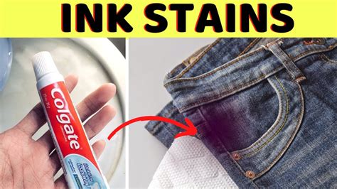 How To Remove Dried Pen Or Ball Pen Ink Stains From Denim Jeans Using