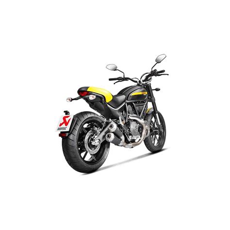 Akrapovic Racing Titan Schalld Mpfer Ducati Monster