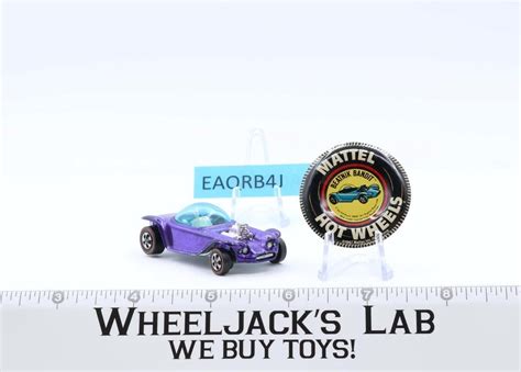 Beatnik Bandit Spectraflame Purple Hot Wheels Mattel Redline With Button Wheeljack S Lab