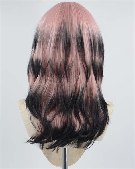 Black Ombre Pink Synthetic Wig Hw361 Weekendwigs