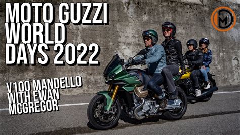 Moto Guzzi World Days 100th Anniversary V100 Mandello With Ewan