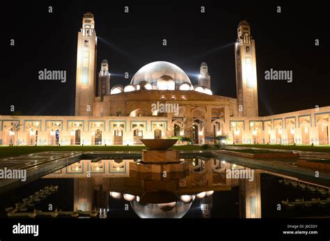 Grand Jamia Mosque Lahore Punjab Pakistan Stock Photo Alamy