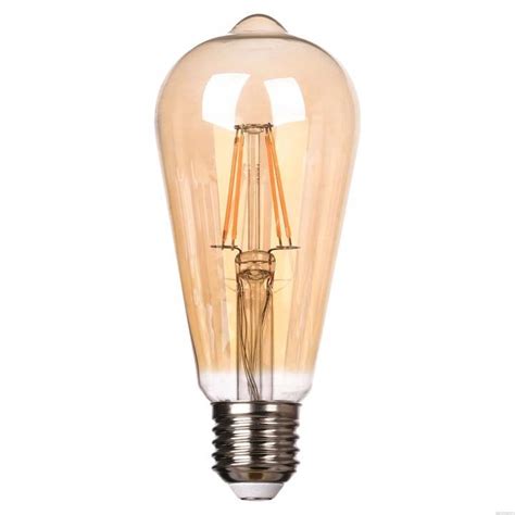 Żarówka Led E27 Filament Edison Retro Ozdobna 6w Lampyip44 Pl