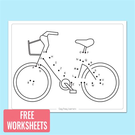 Bike Dot To Dot Worksheet Computer Coding For Kids Worksheets Math