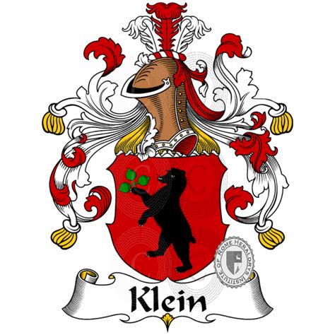 Klein Familie Heraldik Genealogie Wappen Klein