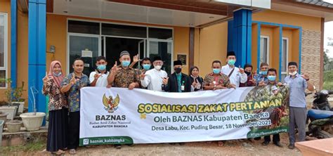 BAZNAS Kabupaten Bangka Berikan Edukasi Zakat Pertanian Kepada