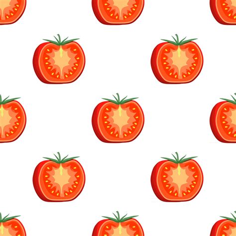 Illustration Sur Le Th Me De La Tomate Rouge Motif Art