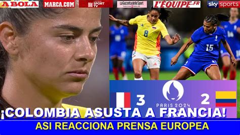 ASI REACCIONA PRENSA FRANCESA A REMONTADA Y DERROTA De COLOMBIA Vs