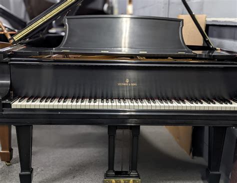 Steinway Model B Grand Piano in Satin Ebony - DC Piano Company