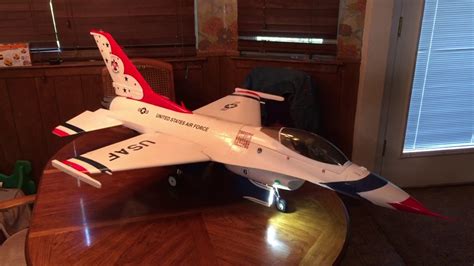 Motion RC Freewing F 16C 90mm Superscale USAF Thunderbird YouTube