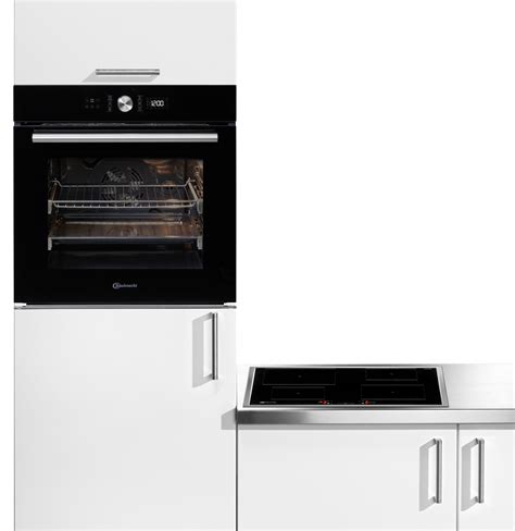 Bauknecht Backofen Set Bako4 Hi6 Black Mit 2 Fach Teleskopauszug